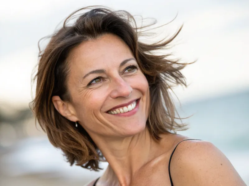 Shoulder-Length Cut With Textured Ends