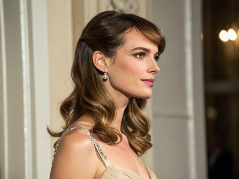 Shoulder-Length with Side Part