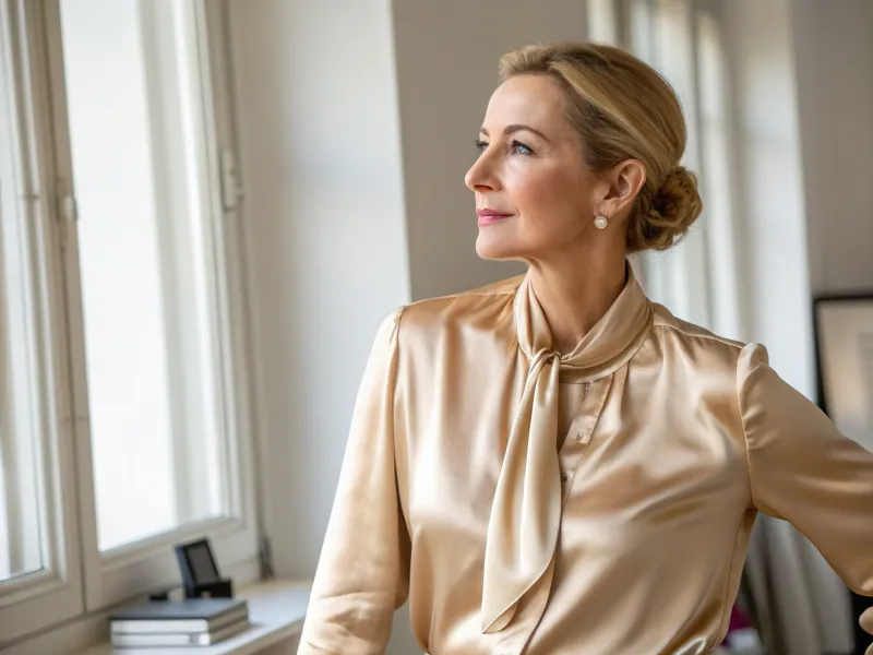 Silk or Satin Blouse