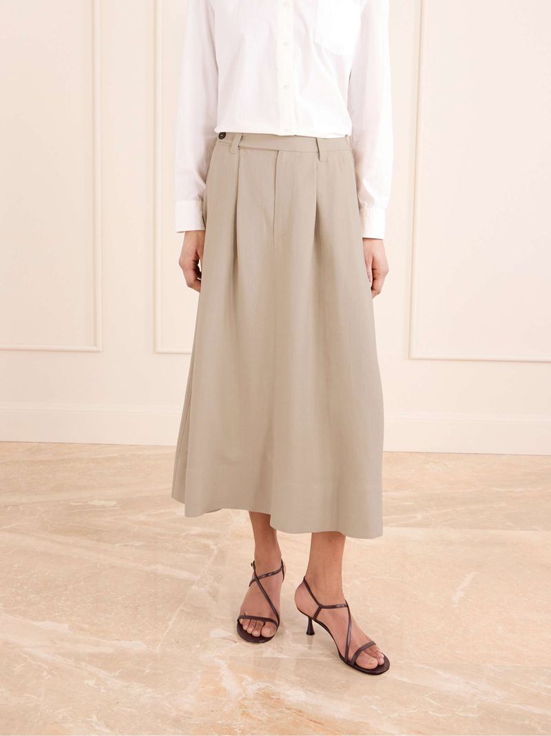 Simple Midi Skirts
