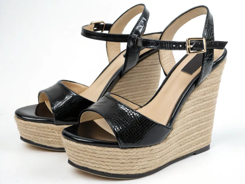 Sky-High Wedge Sandals