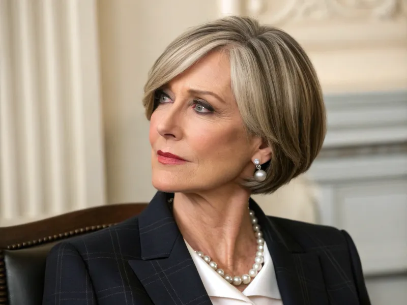 Sleek, Angled Bob with a Modern Twist