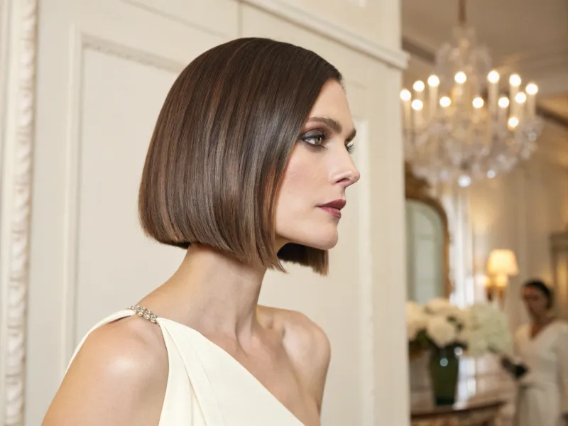 Sleek Blunt Lob