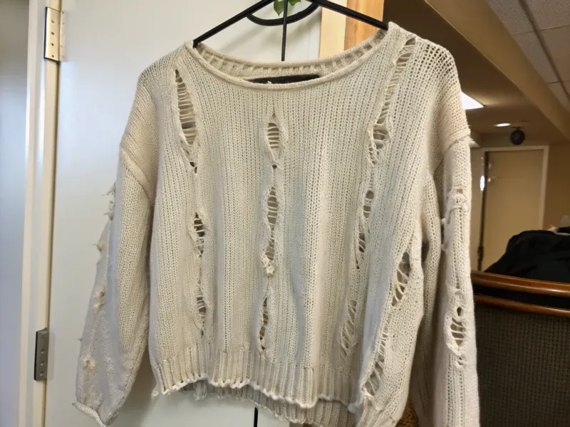 Stretched-Out Knitwear