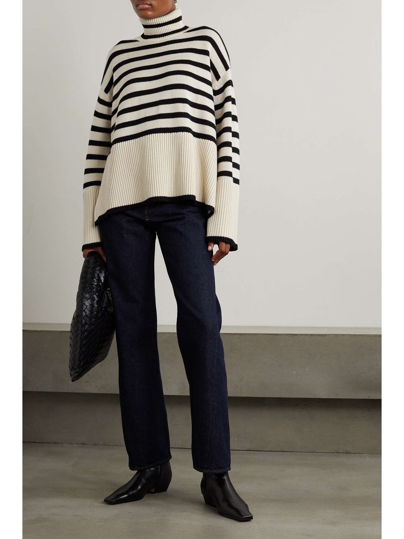 Striped Parisian-Style Sweaters