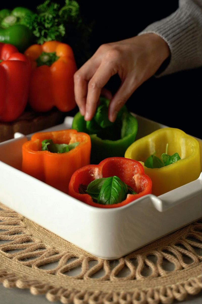 Stuffed Bell Peppers (No Rice)