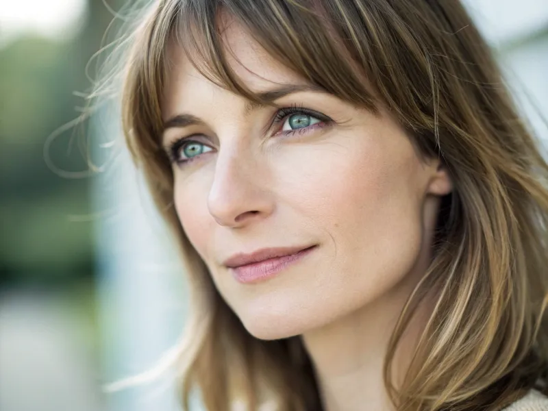 Switch to Curtain or Wispy Bangs