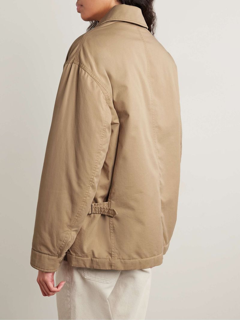 THE ROW Aurelius Padded Cotton and Cashmere-Blend Jacket