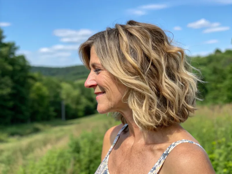 Textured Lob with Highlights
