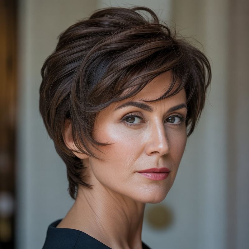 Textured Pixie Cut