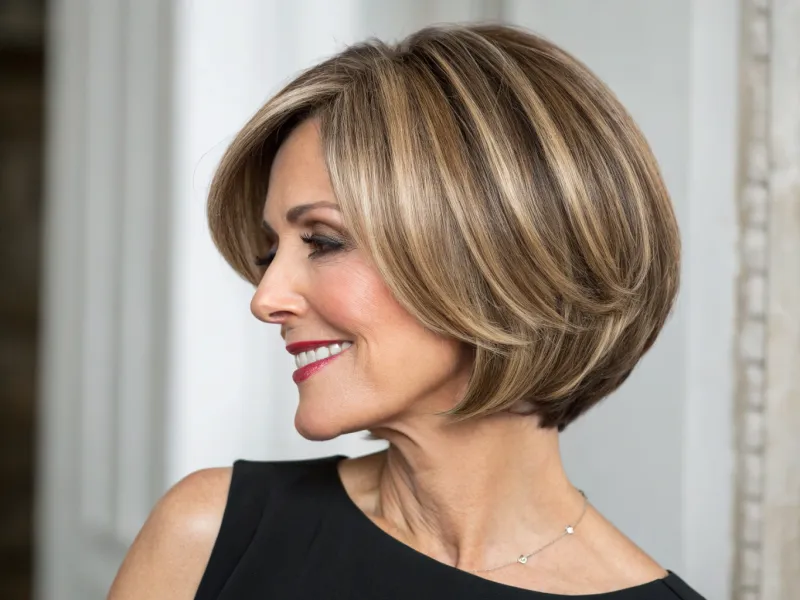 The Classic Bob with Soft Layers