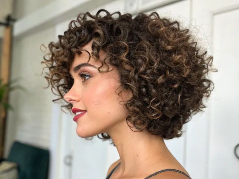 The Curly Bob
