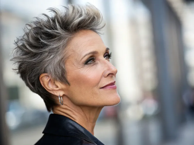 The Pixie Cut with Textured Layers