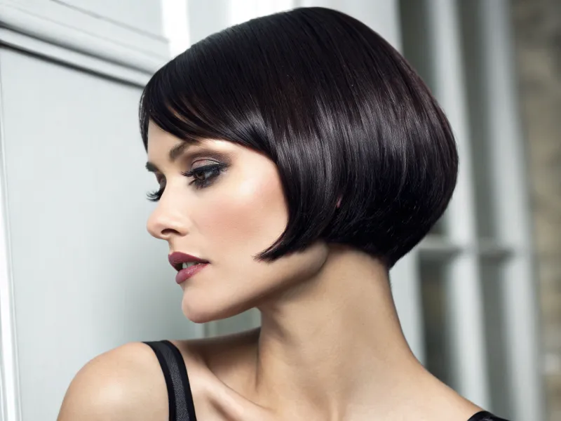 The Sculpted Italian Bob