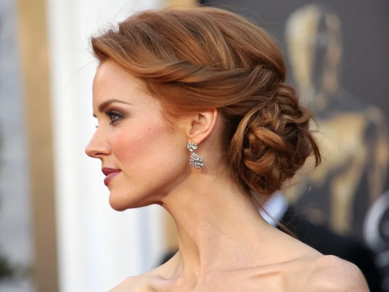 Twisted Side Chignon