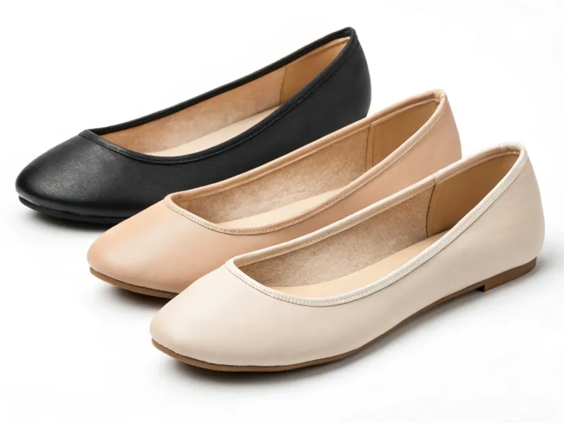 Ultra-Flat, Unsupported Ballet Flats