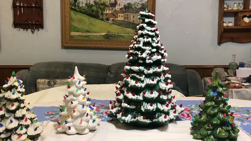Vintage Ceramic Christmas Trees