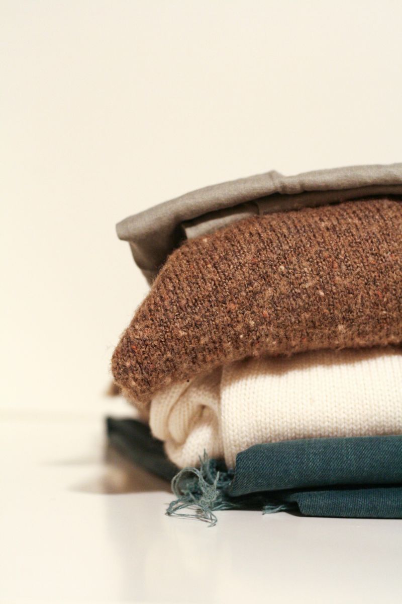 Worn Wool or Cashmere Sweaters