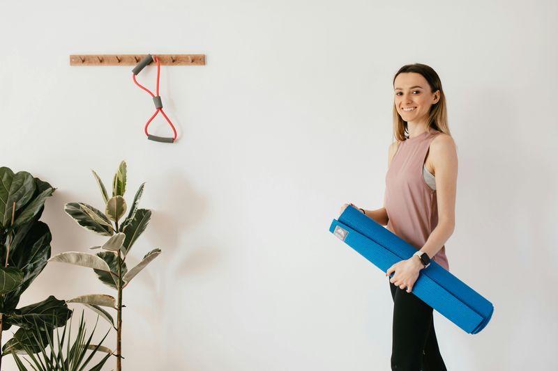 Yoga Mat and Accessories Bundle