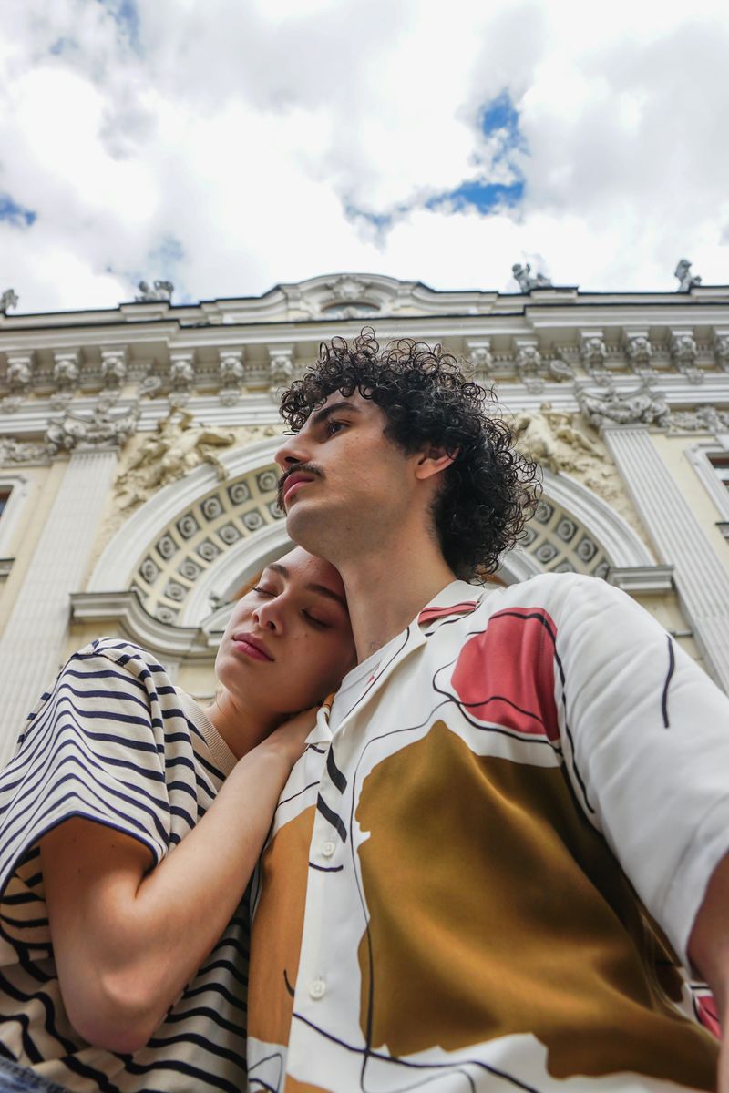 You make me feel calm and at ease