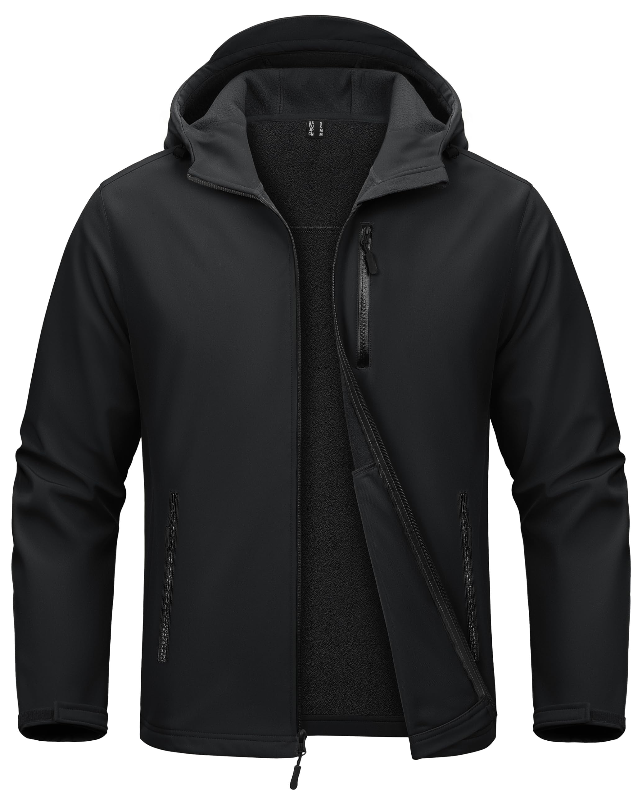 MAGCOMSEN Men’s Waterproof Fleece Lined Softshell