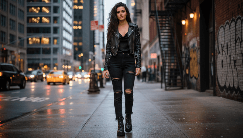 All-Black With Texture