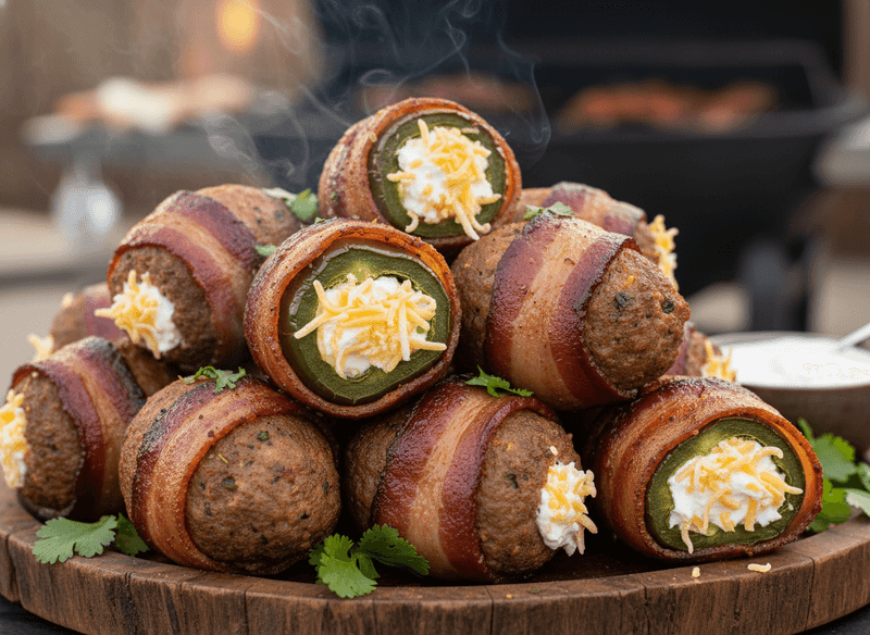 Armadillo Eggs (BBQ Stuffed Jalapeños)