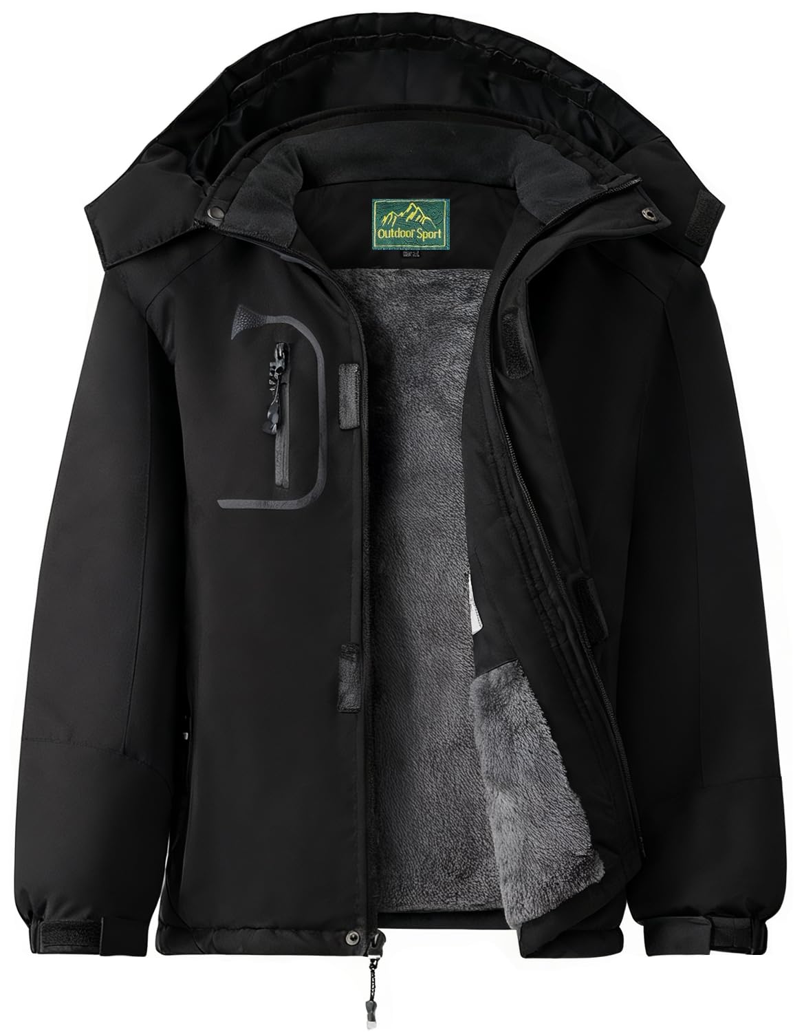 GQDSZ Boys Waterproof Ski Jacket