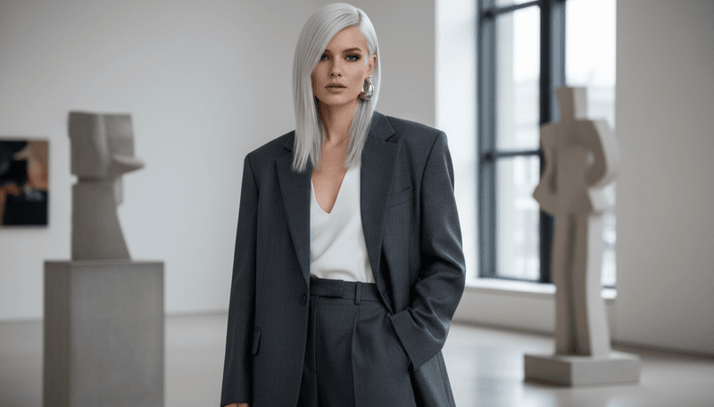 Asymmetrical Cut with Longer Front