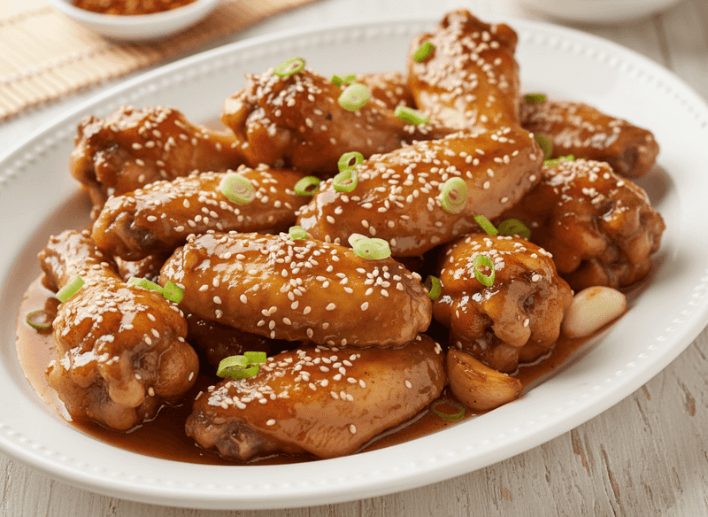 Honey Garlic Chicken Wings