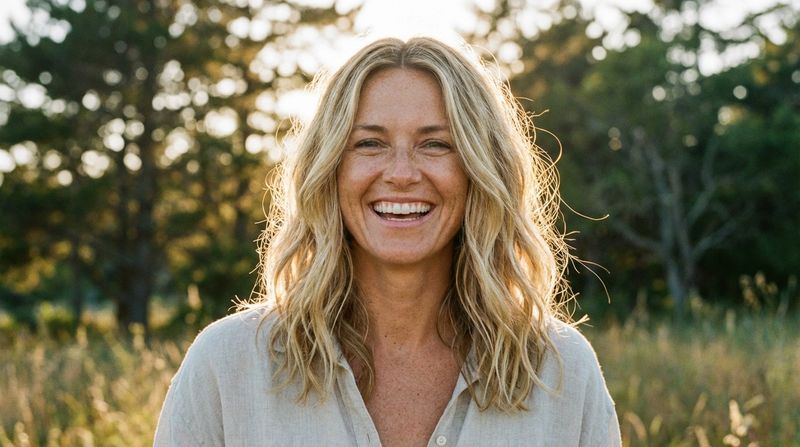 Beachy Waves with Middle Part