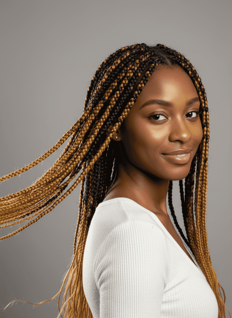 Black & Blonde Passion Twists