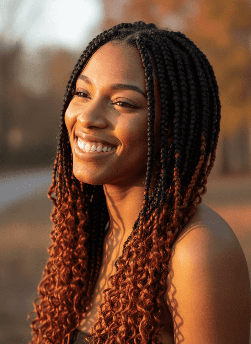 Black & Brown Ombre Passion Twists