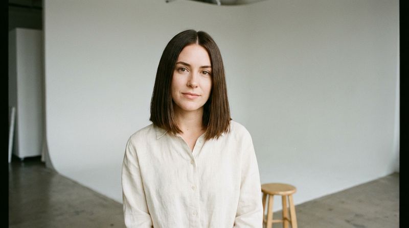 Blunt Cut with Middle Part