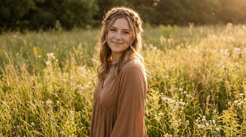 Braided Crown with Loose Ends