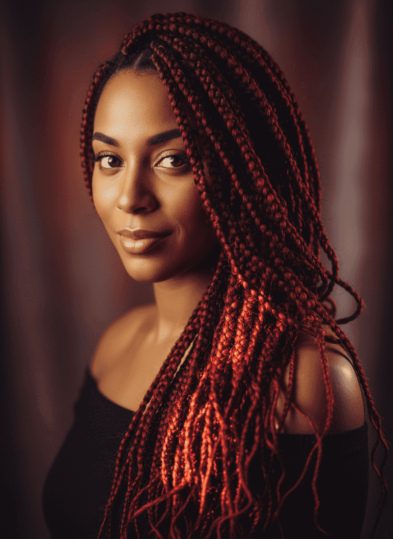 Burgundy Passion Twists