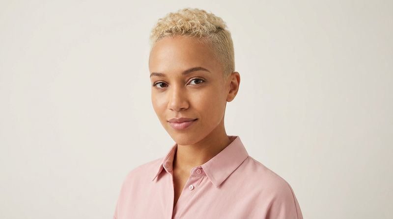 Buzz Cut with Texture on Top