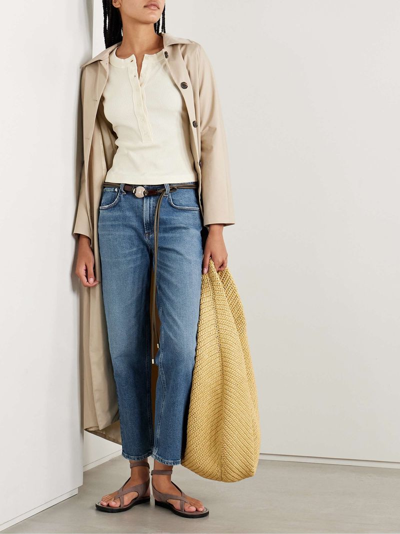 CITIZENS OF HUMANITY Delfina High-Rise Straight-Leg Jeans