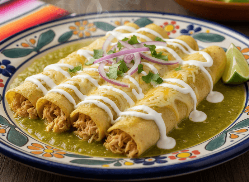 Enchiladas Verdes