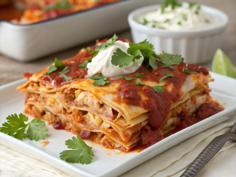 Chicken Enchilada Casserole