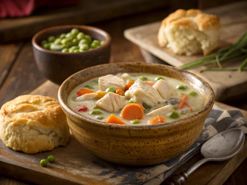 Chicken Pot Pie Soup
