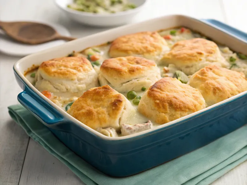 Chicken and Biscuit Casserole