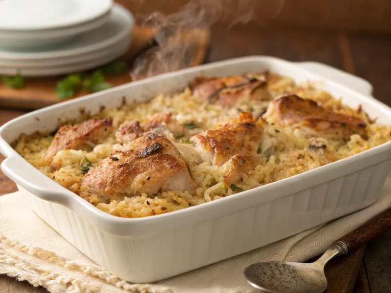 Chicken and Rice Casserole