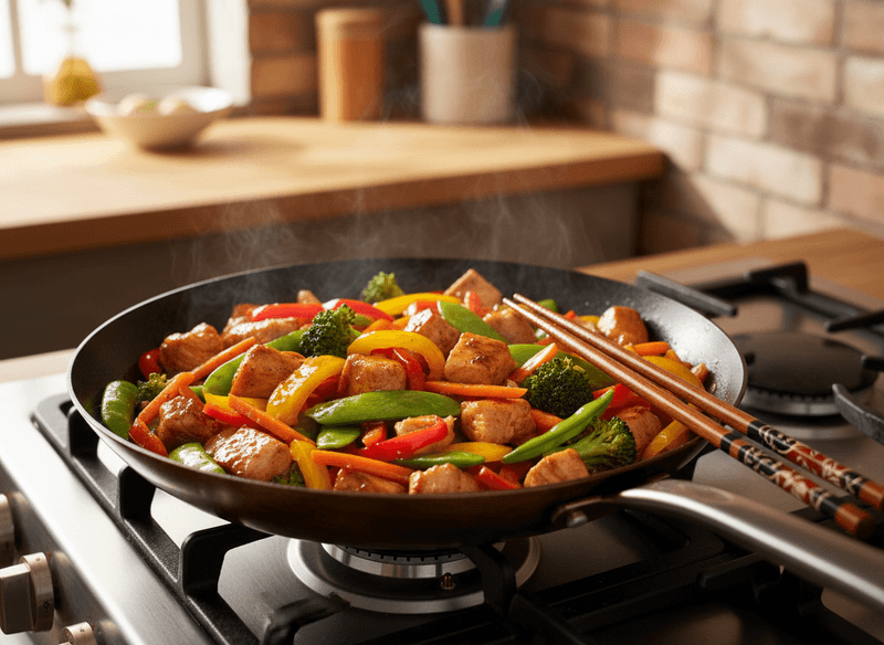 Chicken and Vegetable Stir-Fry