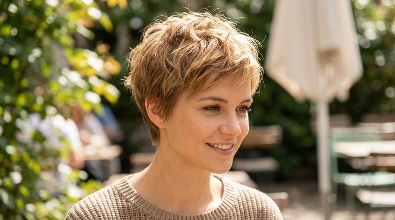 Choppy Crop with Delicate Texture