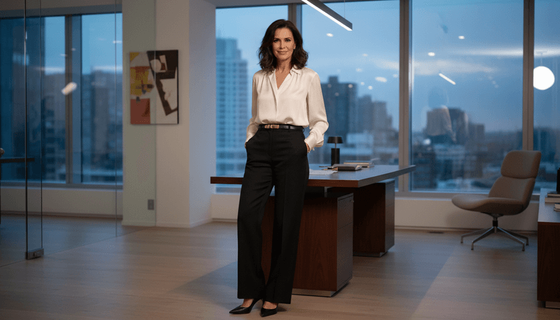 Classic Black Trousers