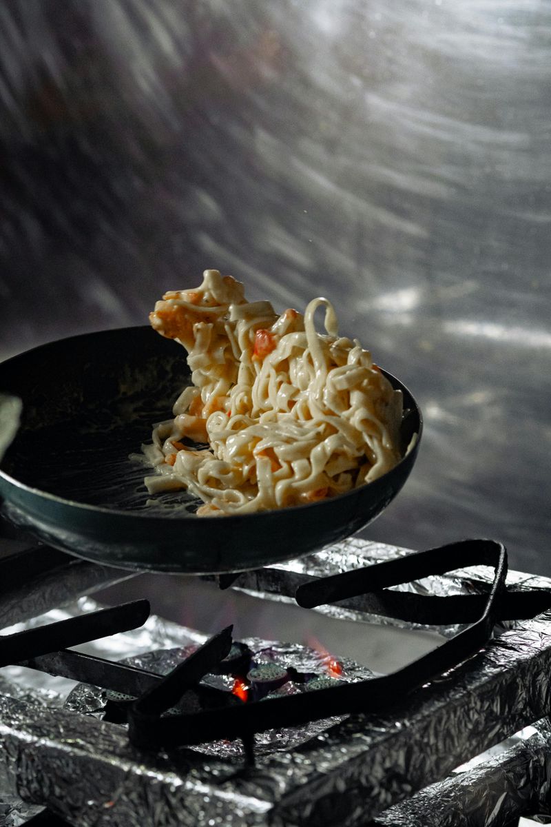 Constantly Flipping or Stirring Food