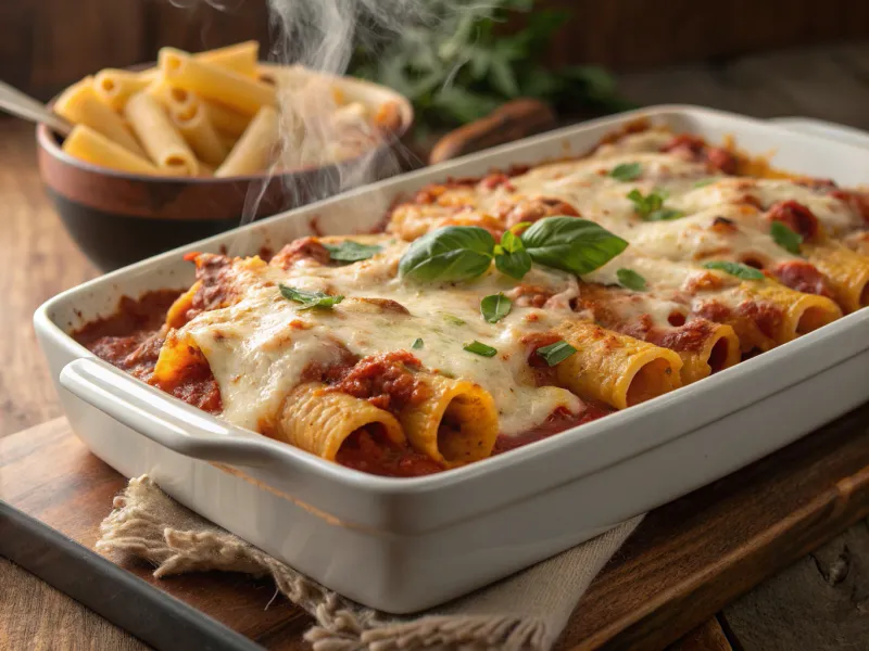 Cottage Cheese Baked Ziti (High-Protein)