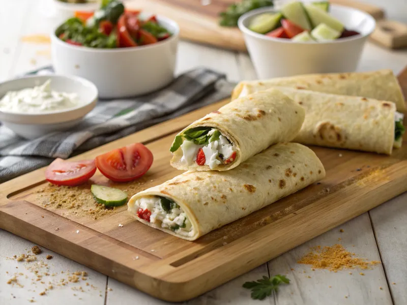 Cottage Cheese Flatbread and Wraps