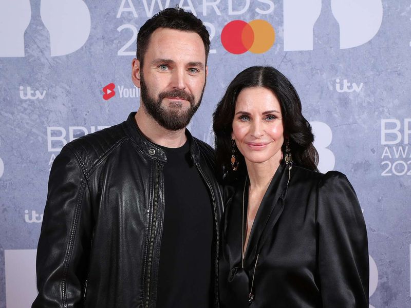 Courteney Cox and Johnny McDaid